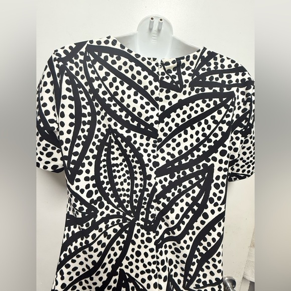 Ann Taylor Cheetah Leaf Shift Dress - Picture 4 of 9